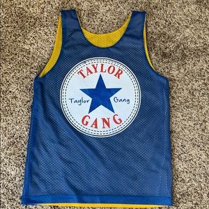 A4 “Taylor Gang” Pinnie Tank Top in Blue